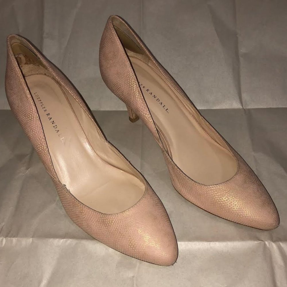 Loeffler Randall Leather Heels 10 (9.5)